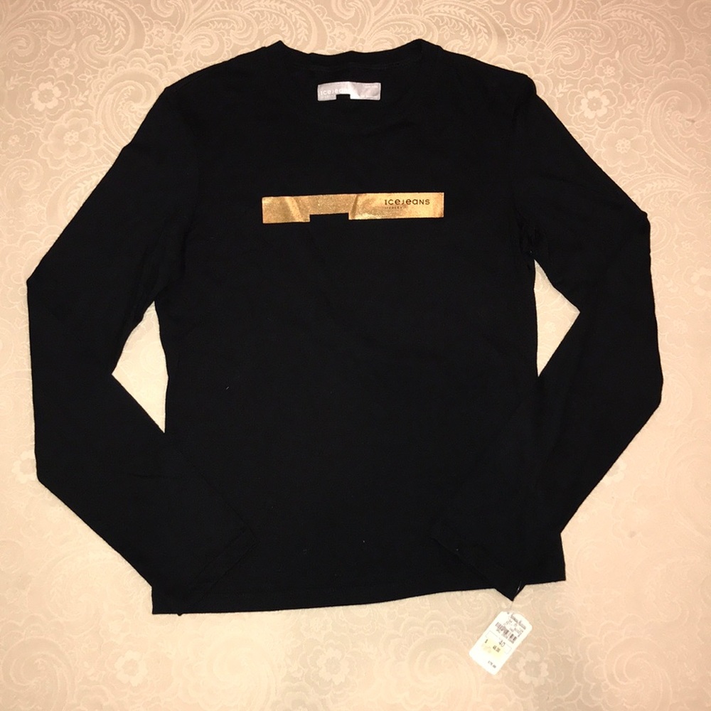Ice Jeans Black Long Sleeve